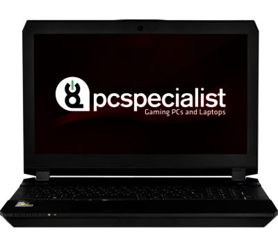 Pc Specialist Defiance II 15.6  Gaming Laptop - Black